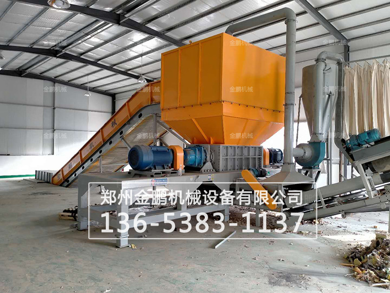 城市大件垃圾处理设备在南方项目现场稳定运行图片